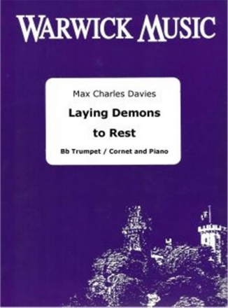 Max Charles Davies, Laying Demons to Rest Trompete und Klavier Buch