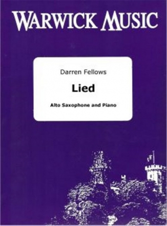 Darren Fellows, Lied Altsaxophon und Klavier Buch