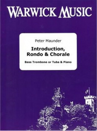 Peter Maunder, Introduction, Rondo and Chorale Tuba und Klavier Buch