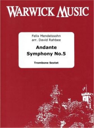 Felix Mendelssohn Bartholdy, Andante Symphony No. 5 Posaune Buch