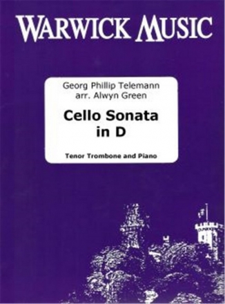 Georg Philipp Telemann, Cello Sonata in D Posaune Buch