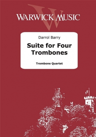 , Suite for Four Trombones Posaunenquartett Partitur + Stimmen