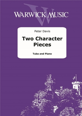 Peter Davis, Two Character Pieces Tuba und Klavier Buch