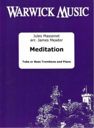 Jules Massenett, Meditation Tuba und Klavier Buch