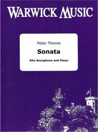 Peter Thorne, Sonata Altsaxophon und Klavier Buch