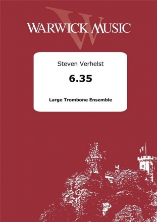 Verhelst, 12936 Trombone Ensemble Partitur + Stimmen