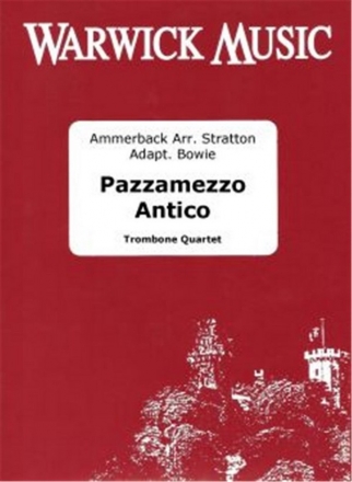 Nicholas Ammerback, Pazzamezzo Antico Posaunenquartett Partitur + Stimmen