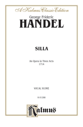 Handel Silla 1714   Ms  Kalmus Classic Series