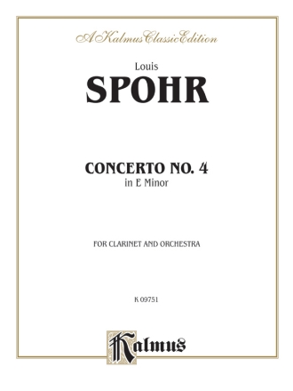 Concerto e minor no.4 for clarinet and piano