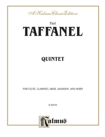 Taffanel, Qunitet For Ww  Kalmus Classic Series