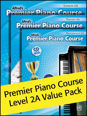 Various Premier Piano Course Level 2A Value Pack  Piano teaching material