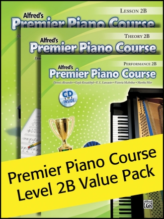 Premier Piano Course Level 2B  Set