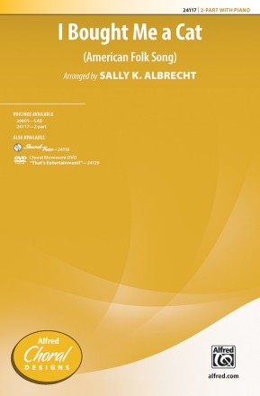 Albrecht, Sally K (arranger) I Bought Me a Cat (2pt)  Mixed voices