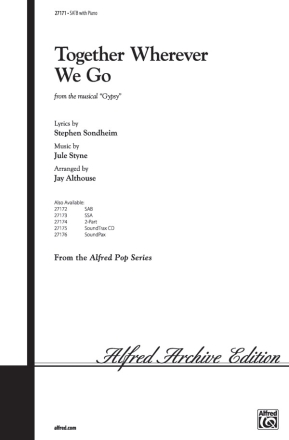 Althouse,Jay (Arranger) Together Wherever We Go SATB  Mixed voices