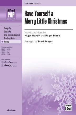 Have yourself a merry little Christmas for female chorus and piano score