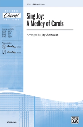 Althouse Sing Joy: A Medley of Carols SAB  Mixed voices