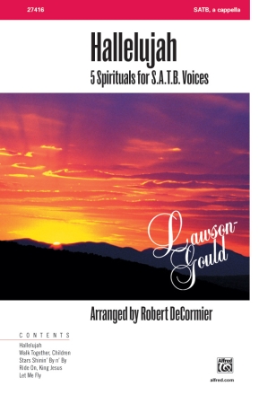 DeCormier,R (arranger) Hallelujah SATB Bk/CD  Mixed voices