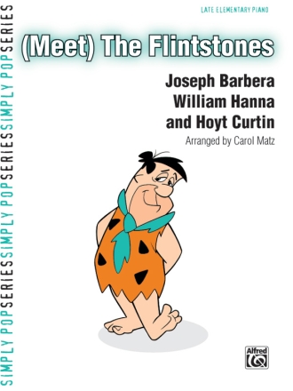 Matz, Carol (arranger) Meet the Flintstones (elementary piano)  Piano Solo