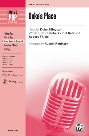 Robinson,R (arranger) Duke s Place SATB  Mixed voices