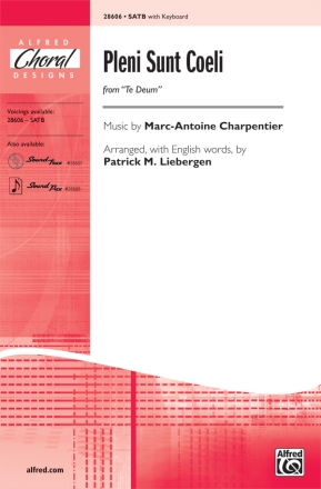 Charpentier,M Pleni Sunt Coeli SATB  Mixed voices