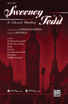 Beck,A (arranger) Sweeney Todd: A Choral Medley SATB  Mixed voices