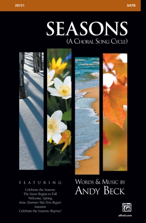 Beck,A SEASONS: A Choral Song Cycle SATB  Mixed voices