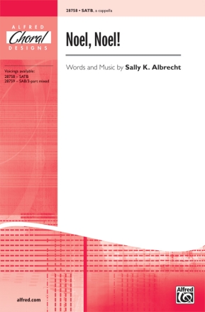 Albrecht,S Noel, Noel! SATB  Mixed voices