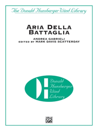 Aria Della Battaglia (c/b)  Symphonic wind band