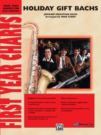 Story,M (arranger) Holiday Gift Bachs (jazz ensemble)  Jazz band