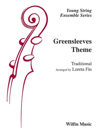 Greensleeves Theme for string orchestra score and parts