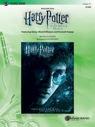 Hooper arr Lopez Half Blood Prince Selections (c/b)  Symphonic wind band