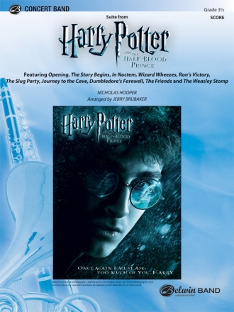 Hooper arr Brubaker Half Blood Prince Suite (c/b)  Symphonic wind band