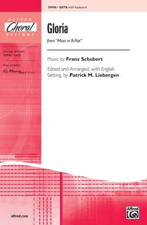 Schubert Gloria SATB  Mixed voices