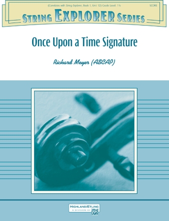 Once Upon A Time Signature (s/o Sc/Pts)  String Orchestra