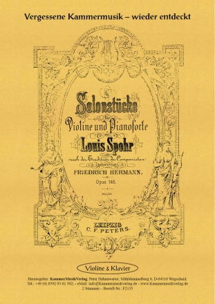 Spohr, Louis Sechs Salonstcke op. 145