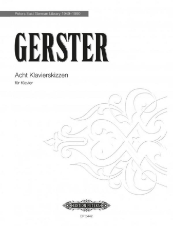 Gerster, O. 8 Skizzen fr Klavier, Klavier, Geheftet 8 Skizzen [2ms]