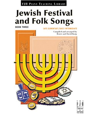 Jewish Festival and Folk Songs vol.3 for piano