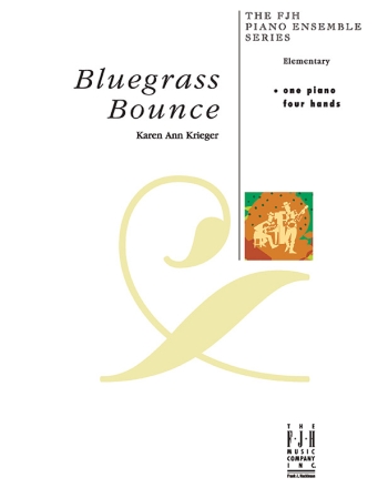 Karen Ann Krieger: Bluegrass Bounce Piano Duet Instrumental Album