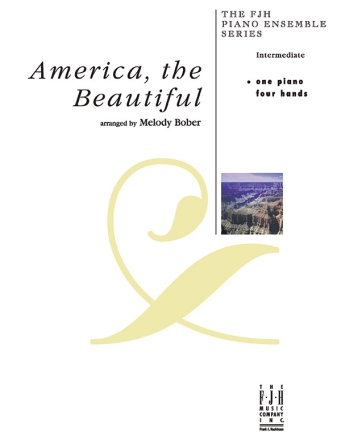 Samuel A. Ward: America, The Beautiful Piano Duet Instrumental Album