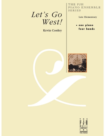 Kevin Costley: Let'S Go West! Piano Duet Instrumental Album