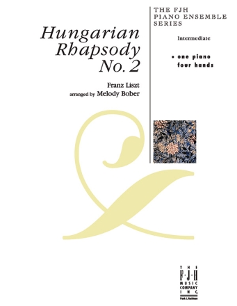 Franz Liszt: Hungarian Rhapsody No.2 (Piano Duet) Piano Duet Instrumental Work