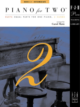 Piano For Two - Book 5 Piano Duet Instrumental Tutor