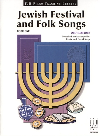 Jewis Festival And Folk Songs: Book One Voice, Piano Accompaniment Vocal Album