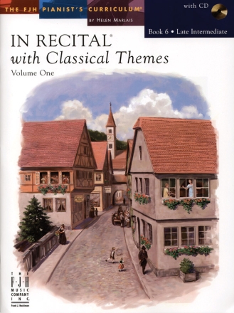 In Recital With Classical Themes: Volume 1 - Book 6 Piano Instrumental Album