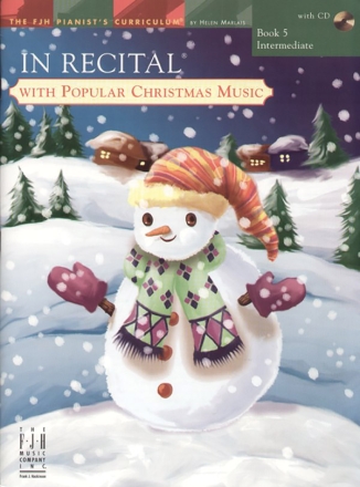 In Recital With Popular Christmas Music - Book 5 Piano Instrumental Album