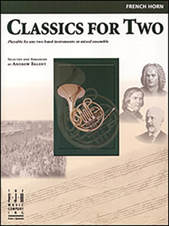 Classics For Two (Horn) French Horn Instrumental Album