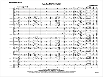 Mike Pendowski: Salsa On The Side Ensemble Score and Parts