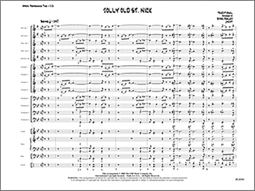 Traditional: Jolly Old St. Nick Ensemble Score and Parts