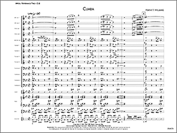 Frank T. Williams: Cuaba Ensemble Score and Parts