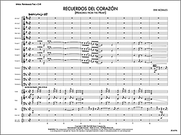 Erik Morales: Recuerdos Del Corazn (Memories From The Heart) Ensemble Score and Parts